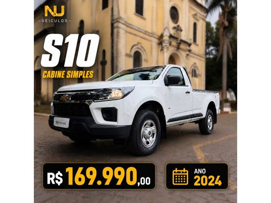 CHEVROLET S10 2.8 16V TURBO DIESEL LS CS 4X4 MANUAL CHEVROLET S10 2.8 16V TURBO DIESEL LS CS 4X4 MANUAL